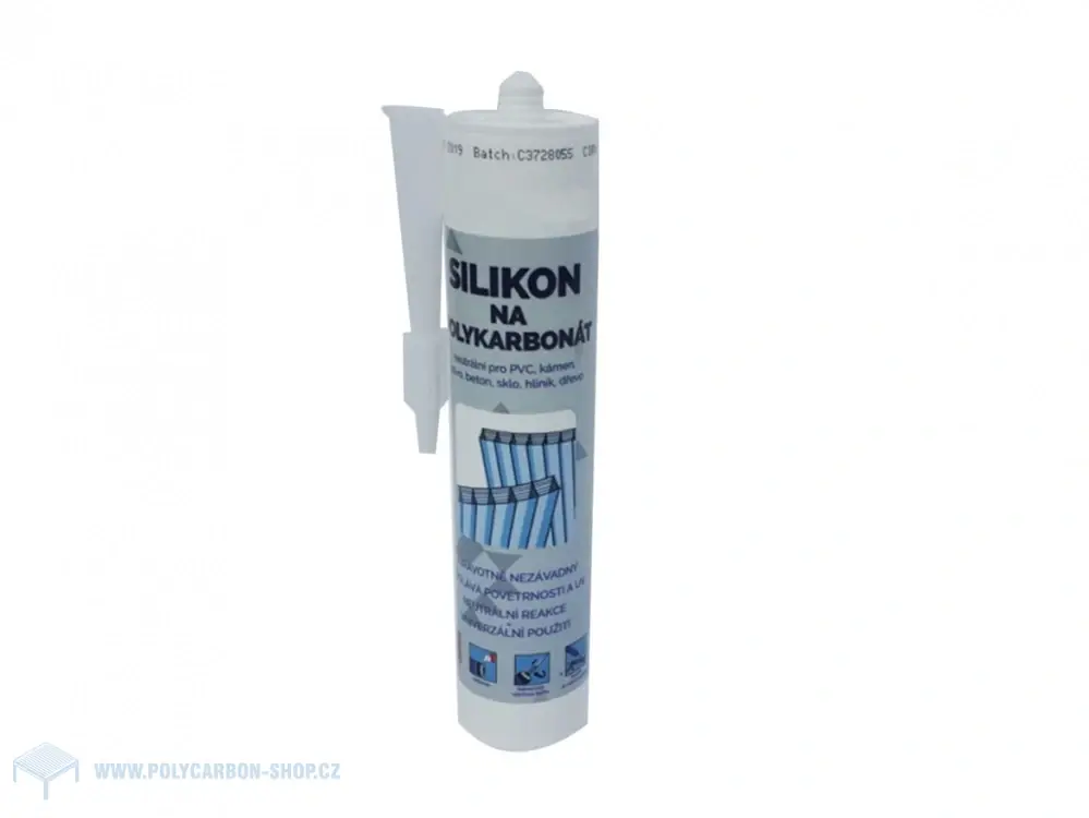 Silikonový tmel transparentní 315 ml