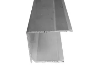 UKONČOVACÍ U PROFIL NA TL. 25 mm SE ZOBÁČKEM Z HLINÍKU