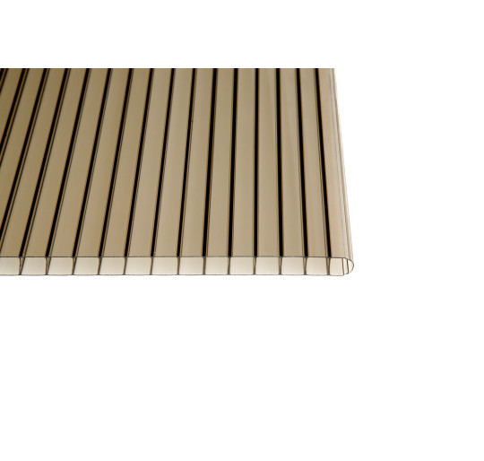 POLYKARBONÁTOVÁ DESKA KOMOROVÁ 10 mm (1UV)  BRONZ 