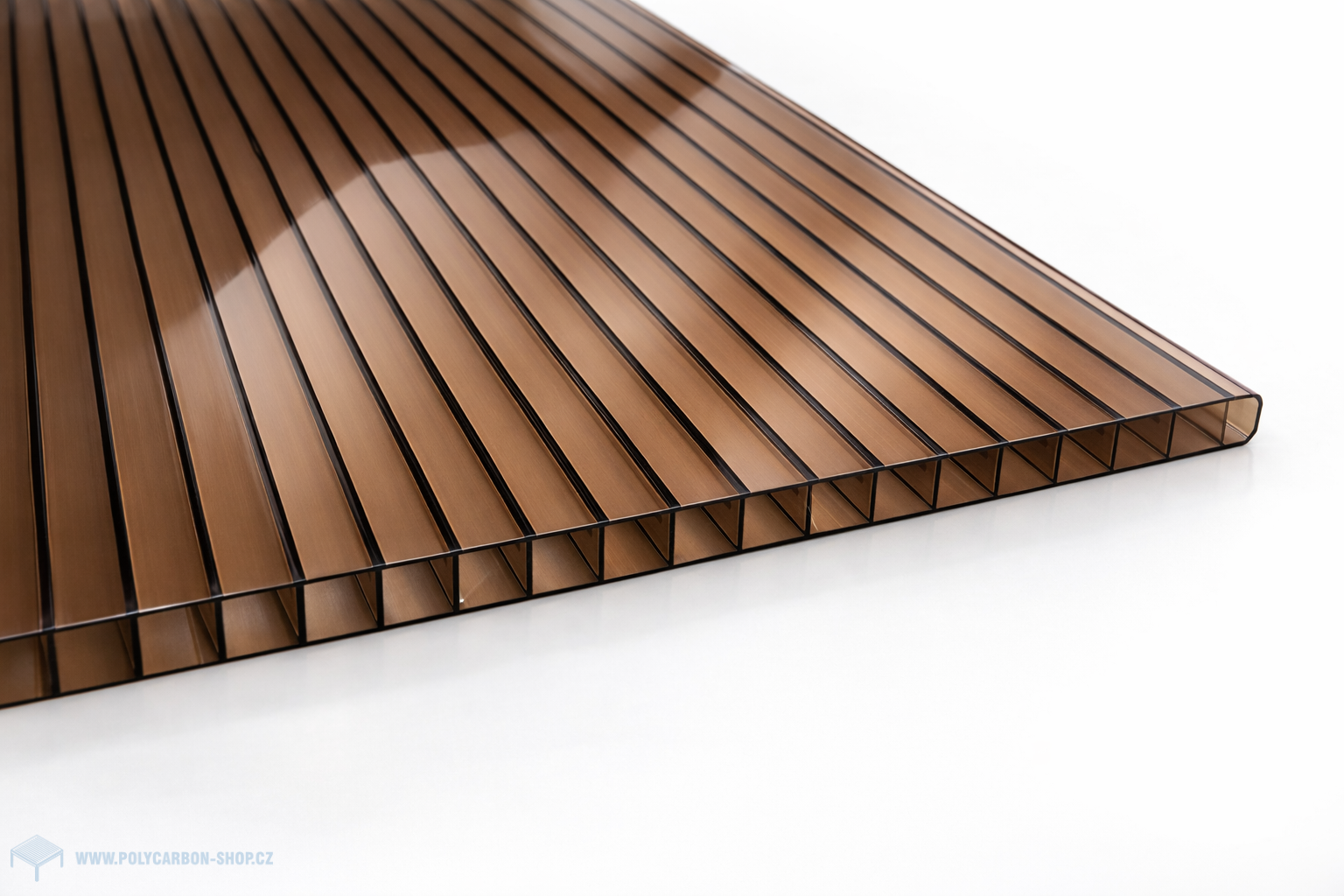 POLYKARBONÁTOVÁ DESKA LEXAN KOMOROVÁ 10 mm BRONZ 2UV