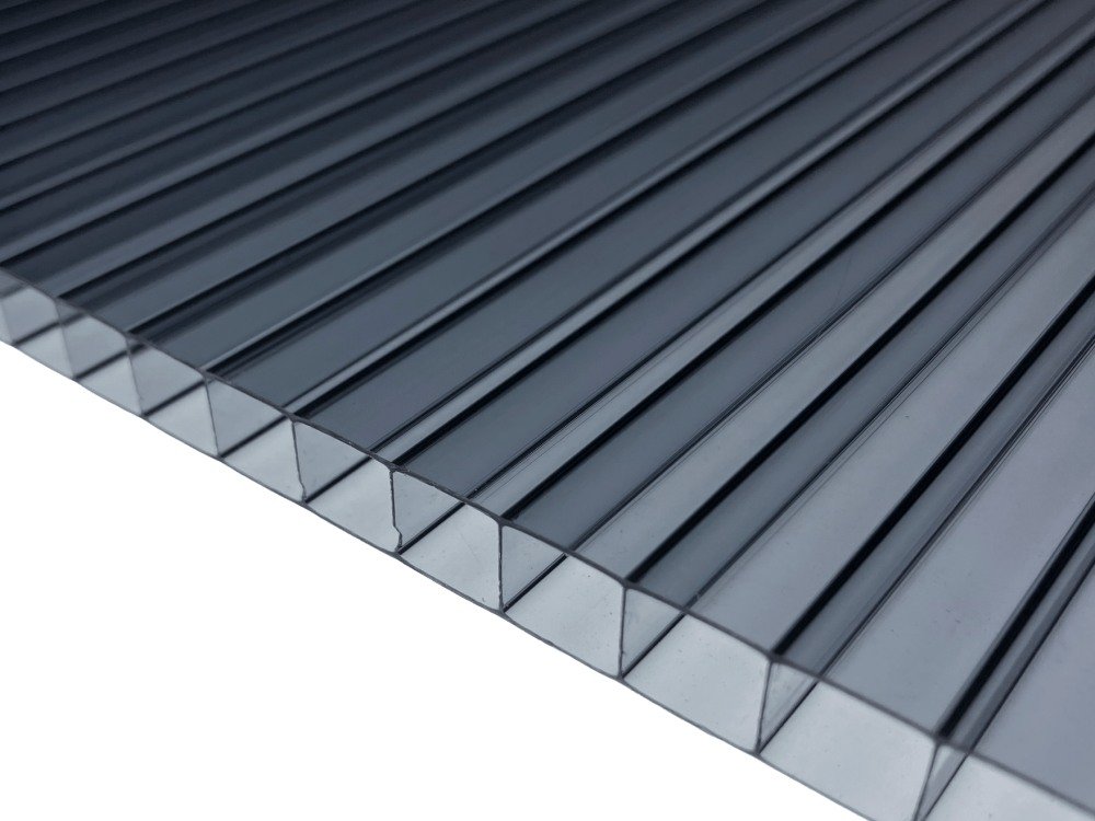 POLYKARBONÁTOVÁ DESKA EXOLON KOMOROVÁ 10 mm ŠEDÁ