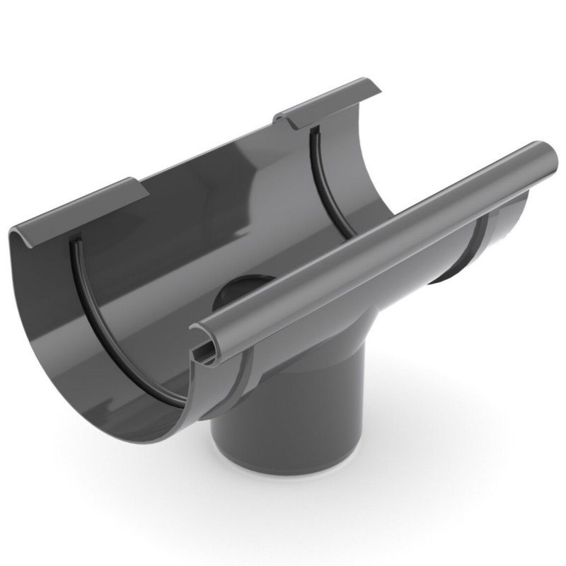 Plastový okapový kotlík PVC 75 mm ANTRACIT