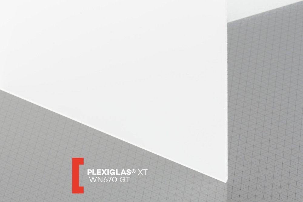 Opálové plexisklo Plexiglas XT 2mm WN670 (prop. 78%)