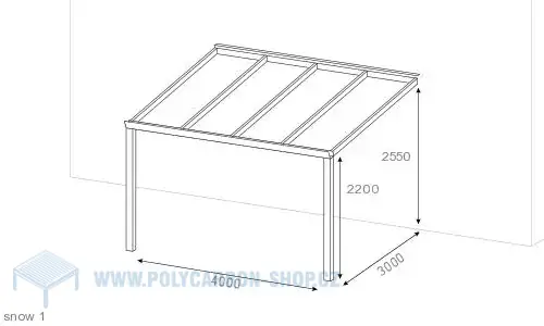 HLINÍKOVÁ PERGOLA TRENDLINE
