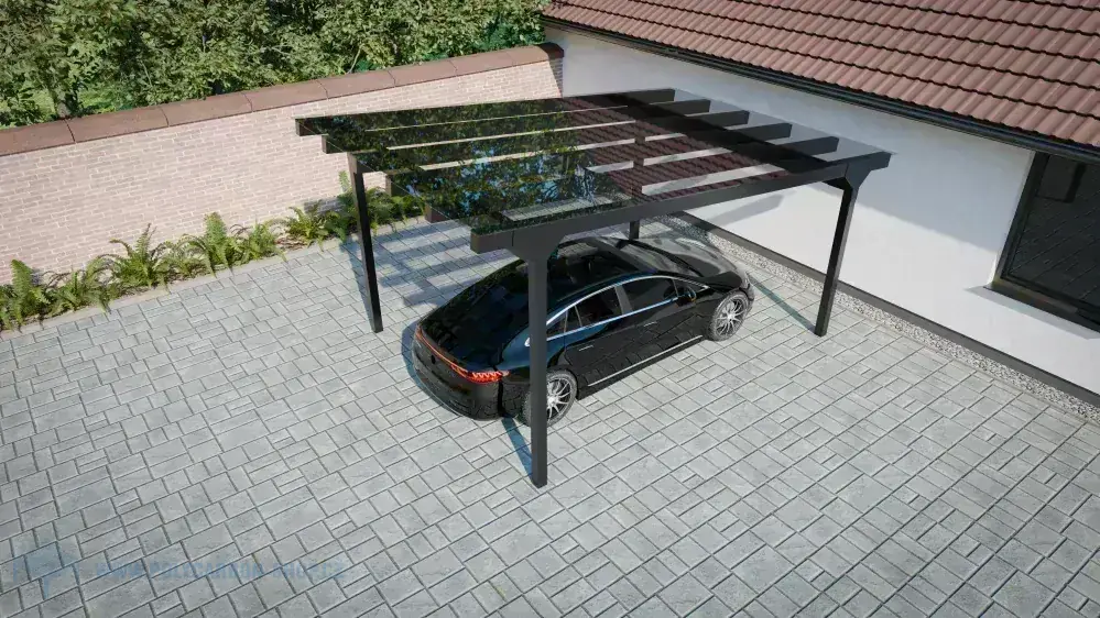 HLINÍKOVÉ GARÁŽOVÉ STÁNÍ CARLINE pro 1 AUTO