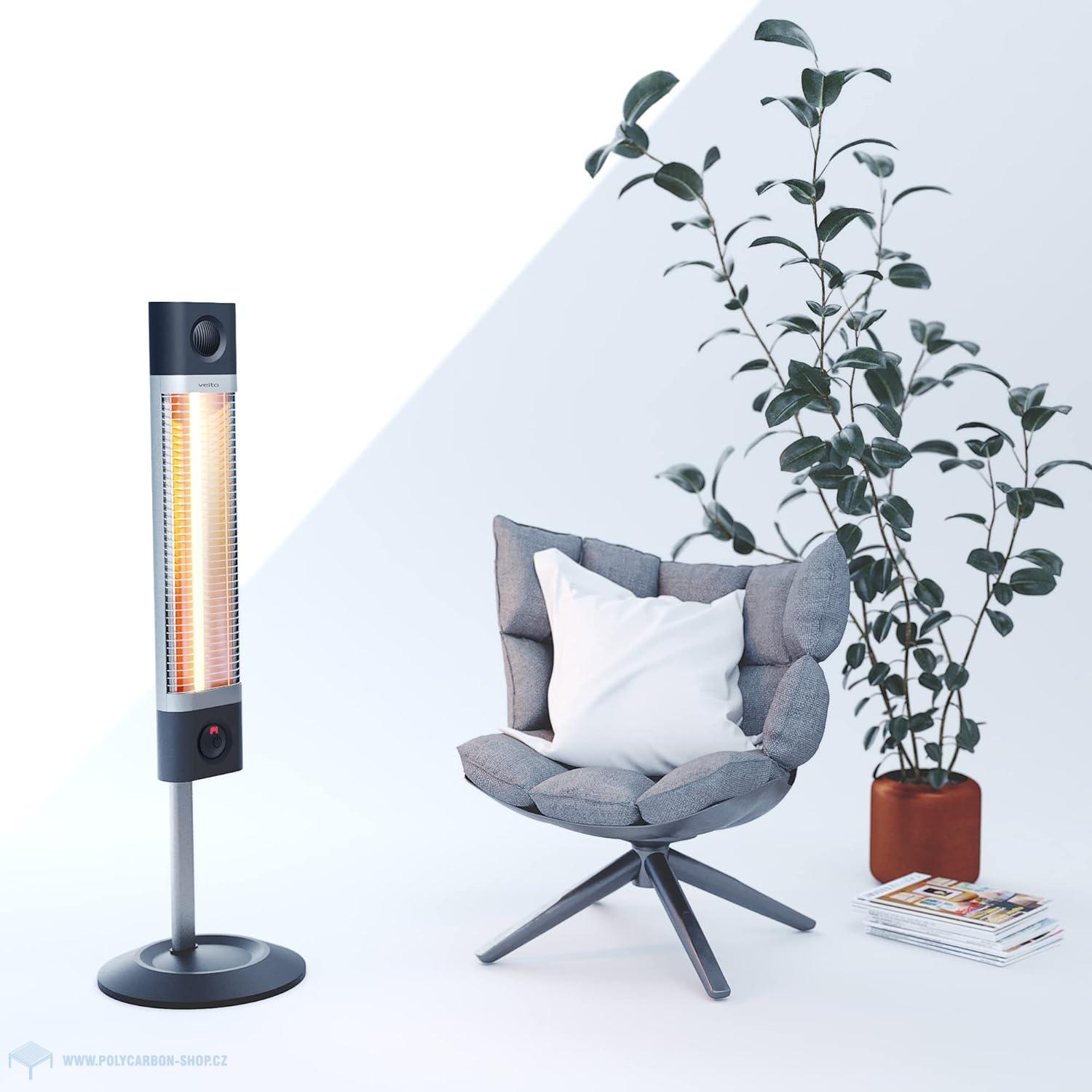VEITO CH1800 RE, infrazářič 1800W , dálkové ovládání