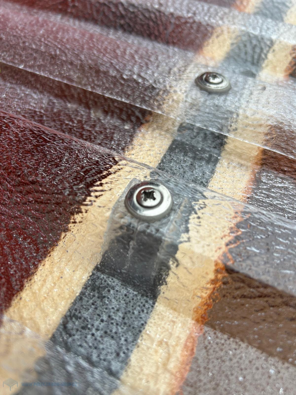 NEREZOVÁ SADA 20-50 ks pro TRAPÉZ 76/18 mm vrut, distanční podložka