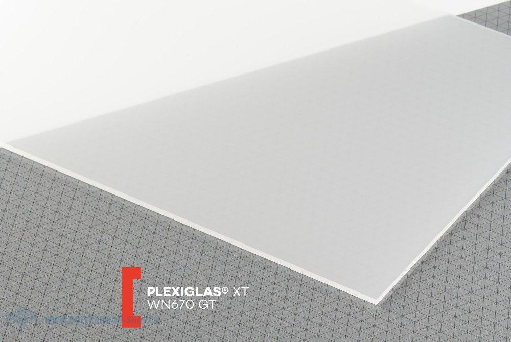 Opálové plexisklo Plexiglas XT 2mm WN670 (prop. 78%)