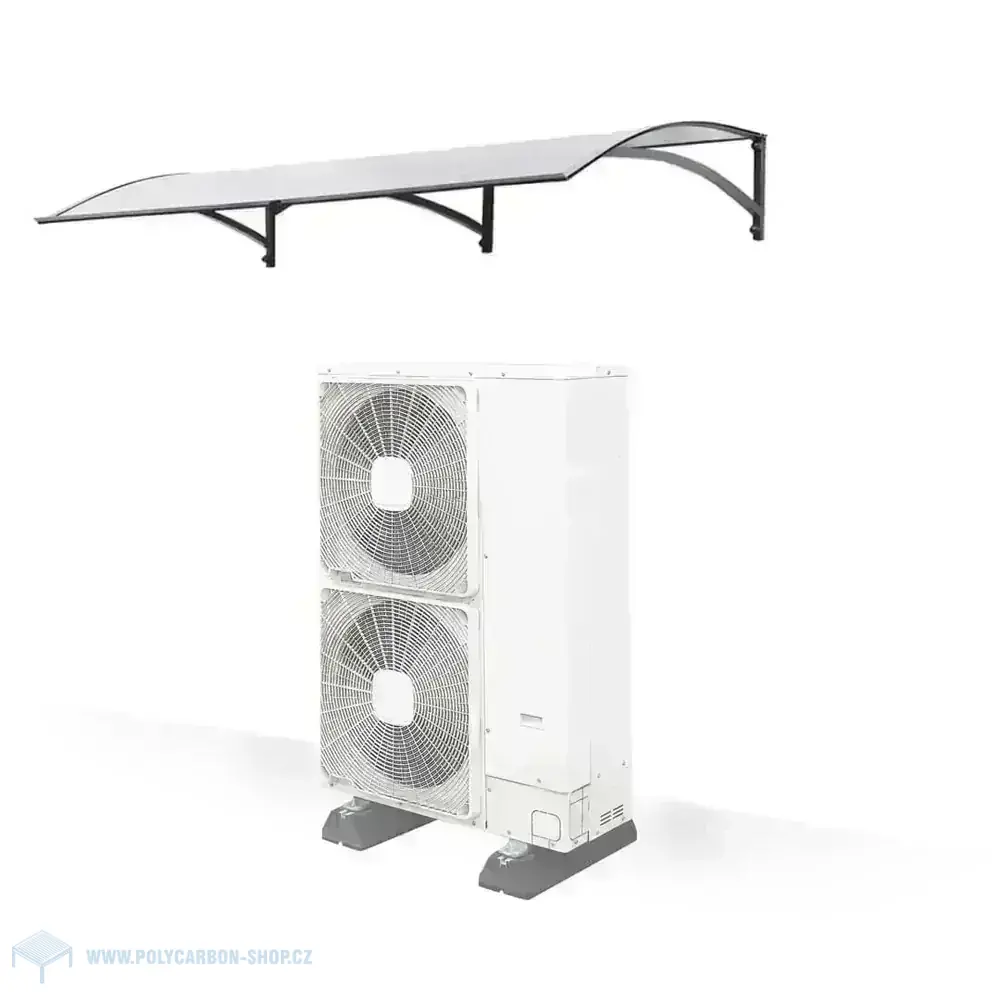 STŘÍŠKA ROBELIT ARCO PRO MAX 160x90 cm antracit