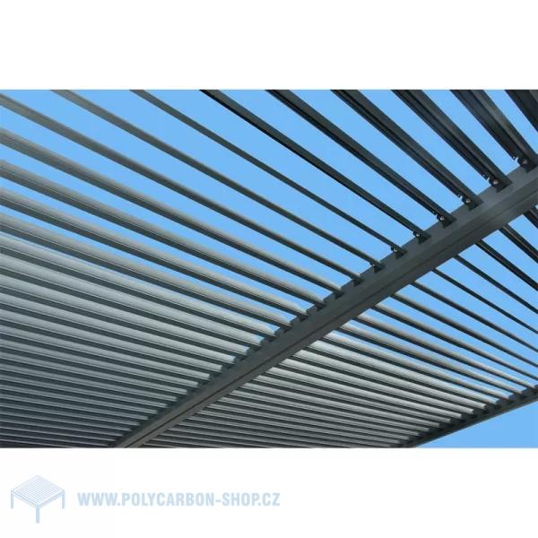 Bioklimatická pergola (4x3 m) Riwall RMBP 13x10 Anthracite