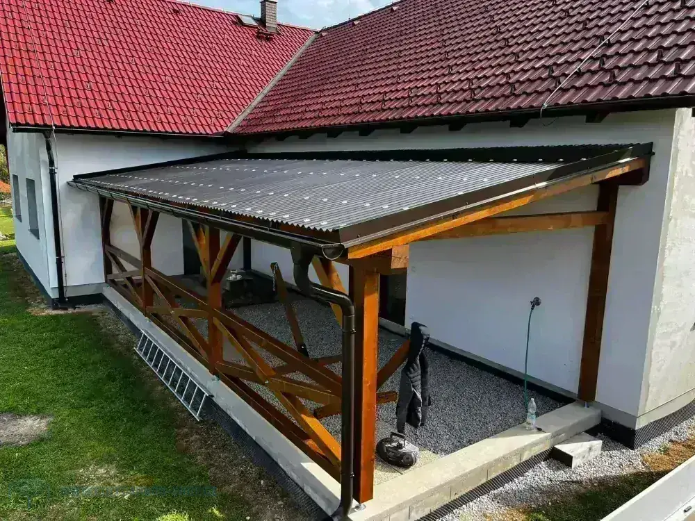 PC VLNA WABE STRUKTURA 2,8mm BRONZ 76/18 mm