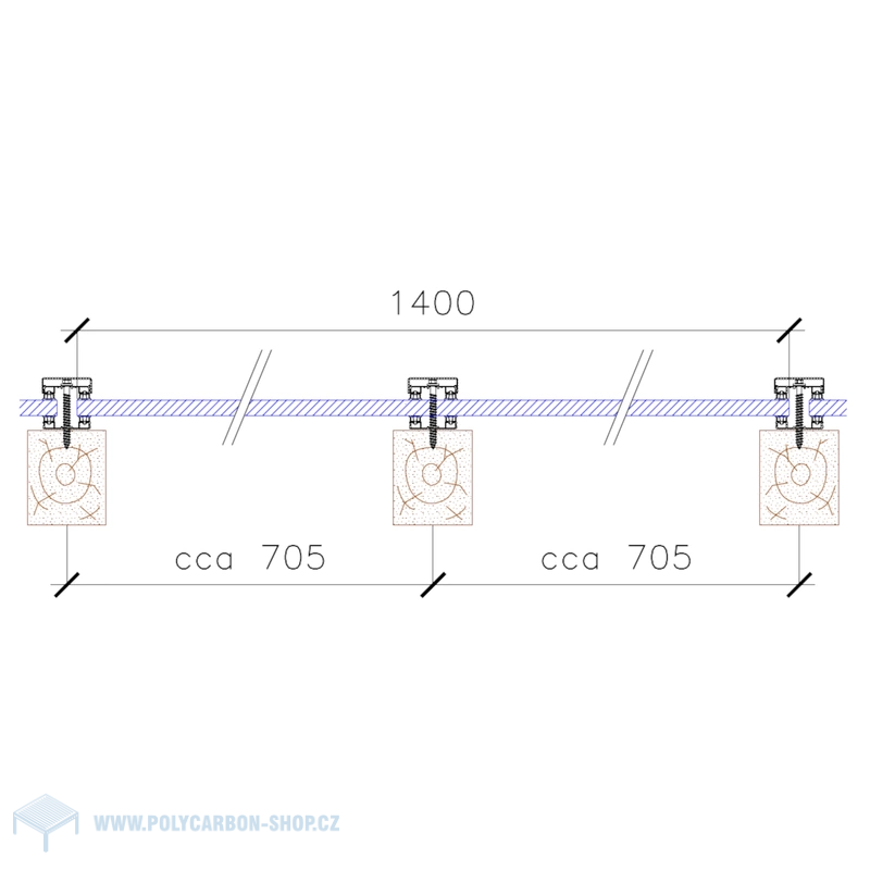 POLYKARBONÁTOVÁ PLNÁ DESKA 6 mm OPÁL
